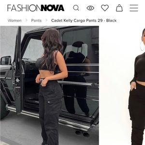 fashion nova cadet kelly cargo pants